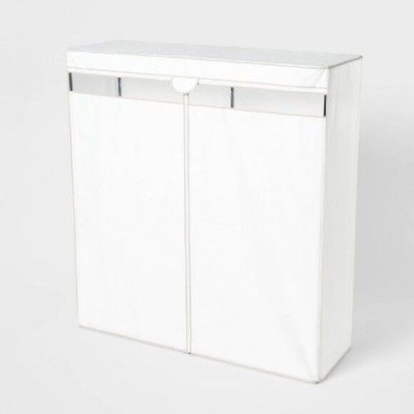 Brightroom - Modern Minimalist Laundry Storage Close White - Picture 1 of 2